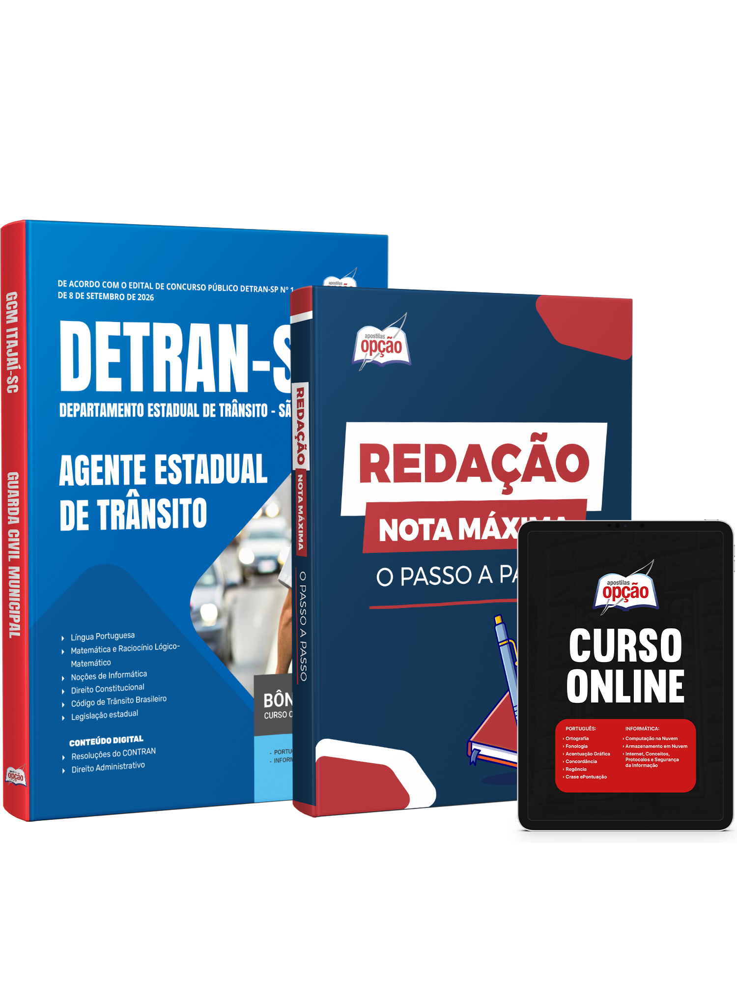 Capa da Apostila DETRAN-SP 2026 - Agente Estadual de Trânsito